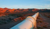 Gas pipeline running from Egypt to Israel AFP