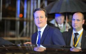 British Prime Minister David Cameron. (AFP PHOTO / Georges Gobet)