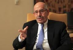ElBaradei said on his twitter account that he had “called for parliamentary election boycott in 2010 to expose sham democracy. Today I repeat my call, [we] will not be part of an act of deception”.(AFP/File Photo)